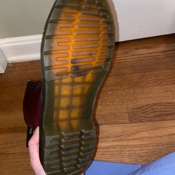 SOLD❤️🍒Cherry Red Air Wave Dr. Martens🍒❤️ - Picture 4 of 4